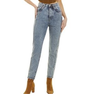 IRO Gismond Snow Blue Straight Jeans SZ 30 NWT